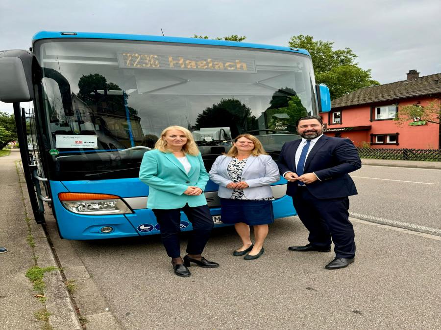 Versuchsweise Ausweitung des ÖPNV-Angebots Haslach – Mühlenbach – Elzach ab dem 1. September 2024